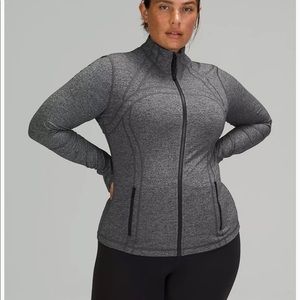 lululemon define jacket heather grey size 10